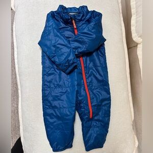 EUC Columbia Baby Puffy Down bunting Snowsuit